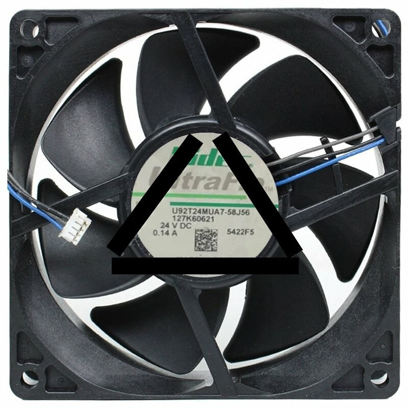 Nidec UltraFlo U92T24MUA7-58J56 DC 24V 0.14A 9225 Axial Cooling Fan