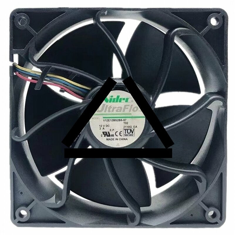 Nidec UltraFlo V12E12BS2B5-07T02 DC 12V 3A Axial Cooling Fan