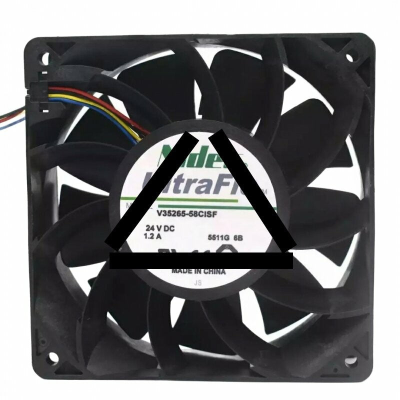 Nidec UltraFlo V35265-58CISF DC 24V 1.2A 12038 Axial Cooling Fan