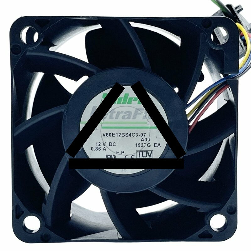 Nidec UltraFlo V60E12BS4C3-07 DC 12V 0.86A 4 Wires Axial Cooling Fan