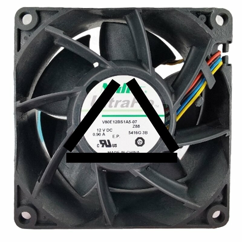 Nidec UltraFlo V80E12BS1A5-07 DC 12V 0.90A Axial Cooling Fan