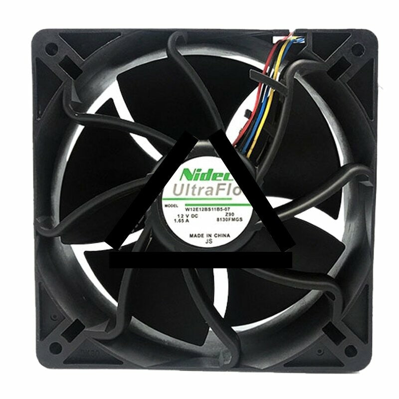 Nidec UltraFlo W12E12BS11B5-07 DC 12V 1.65A 12038 Axial Cooling Fan