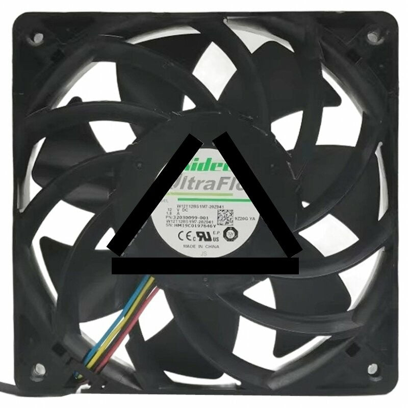 Nidec UltraFlo W12T12BS1M7-20Z041 DC 12V 1.8A 4 Wires Axial Cooling Fan