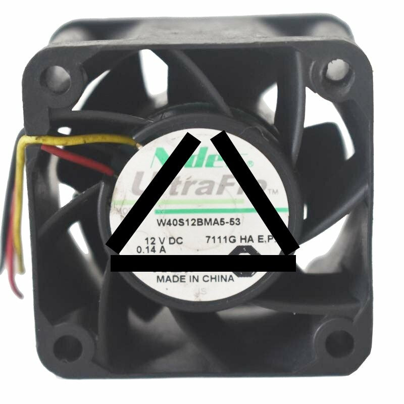 Nidec UltraFlo W40S12BMA5-53 DC 12V 0.14A 4028 Axial Cooling Fan