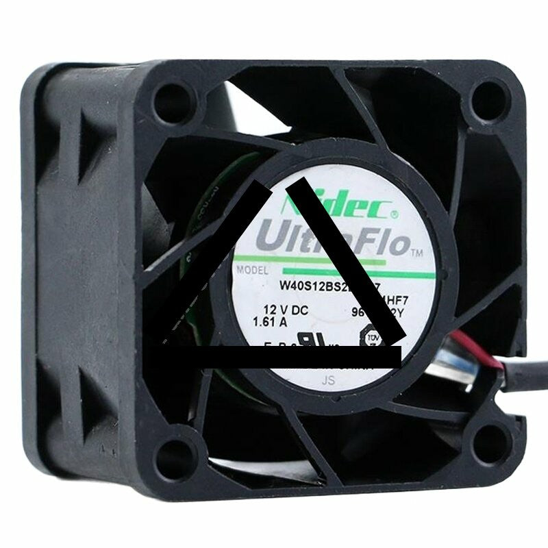 Nidec UltraFlo W40S12BS2E5-57 DC 12V 1.61A Axial Cooling Fan