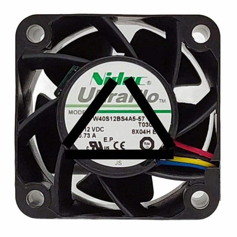 Nidec UltraFlo W40S12BS4A5-57 DC 12V 0.73A 4028 Axial Cooling Fan