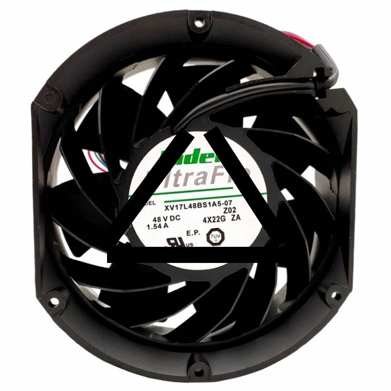 Nidec UltraFlo XV17L48BS1A5-07 DC 48V 1.54A Axial Cooling Fan