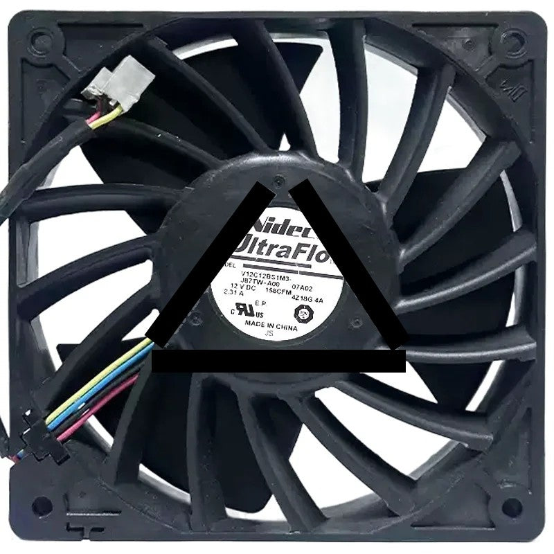 Nidec V12C12BS1M3-J87TW-AOO 12V 2.31A 4 Wires Cooling Fan
