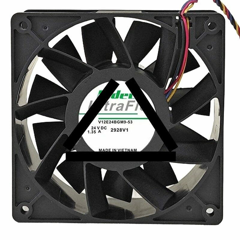 Nidec V12E24BGM9-53 DC 24V 1.35A 12038 Axial Cooling Fan