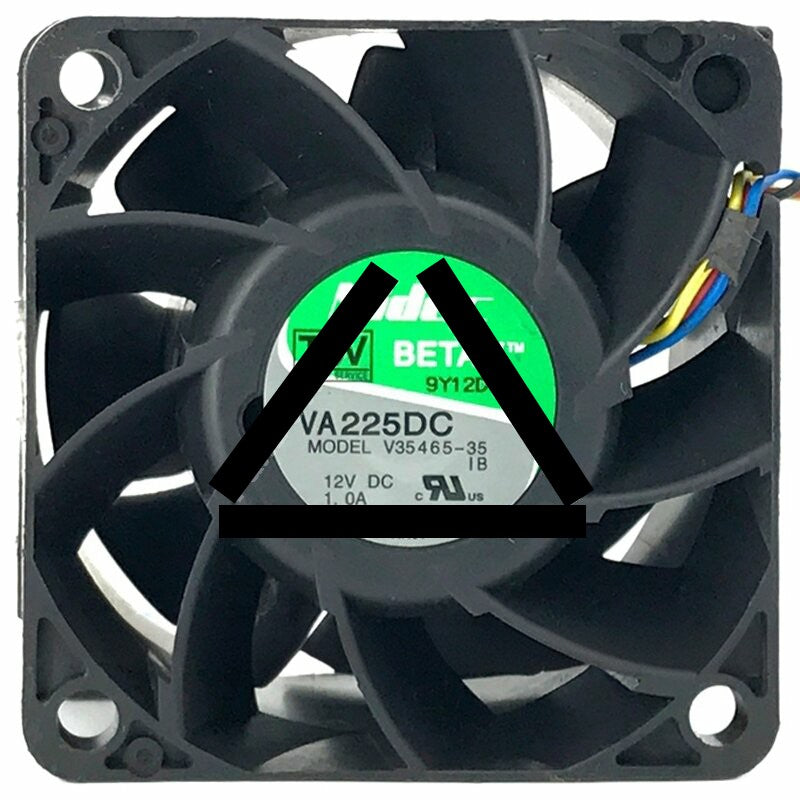 Nidec V35465-35 12V 1.0A 2 / 3 / 4 Wires Axial Fan