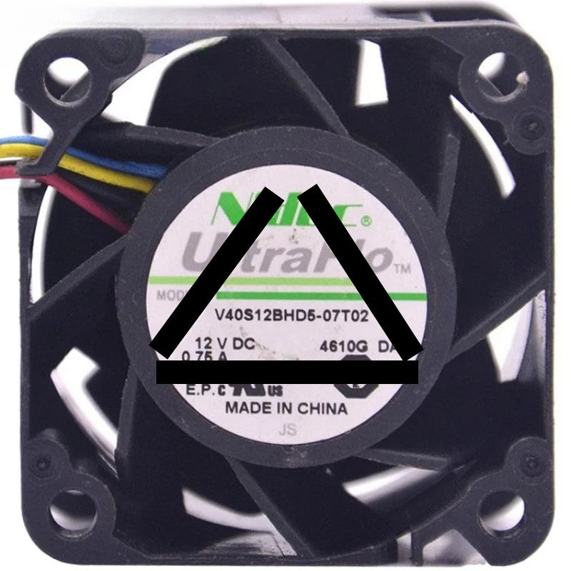 Nidec V40S12BHD5-07T02 12V 0.75A 2 / 3 / 4 Wires Cooling Fan