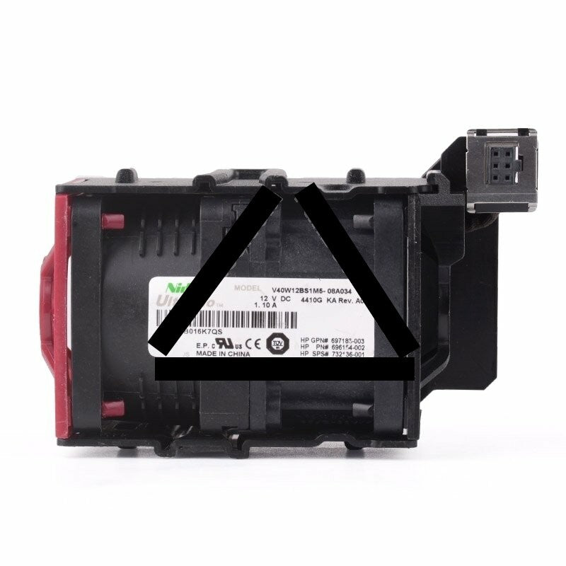 Nidec V40W12BS1M5-08A034 DC 12V 1.10A 6 Wires Axial Cooling Fan