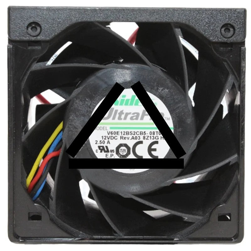 Nidec V60E12BS2CB5-08T06 12V 2.50A 4 Wires Cooling Fan