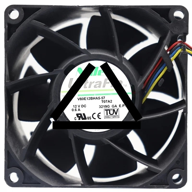 Nidec V80E12BHA5-57 12V 0.6A Axial Cooling Fan
