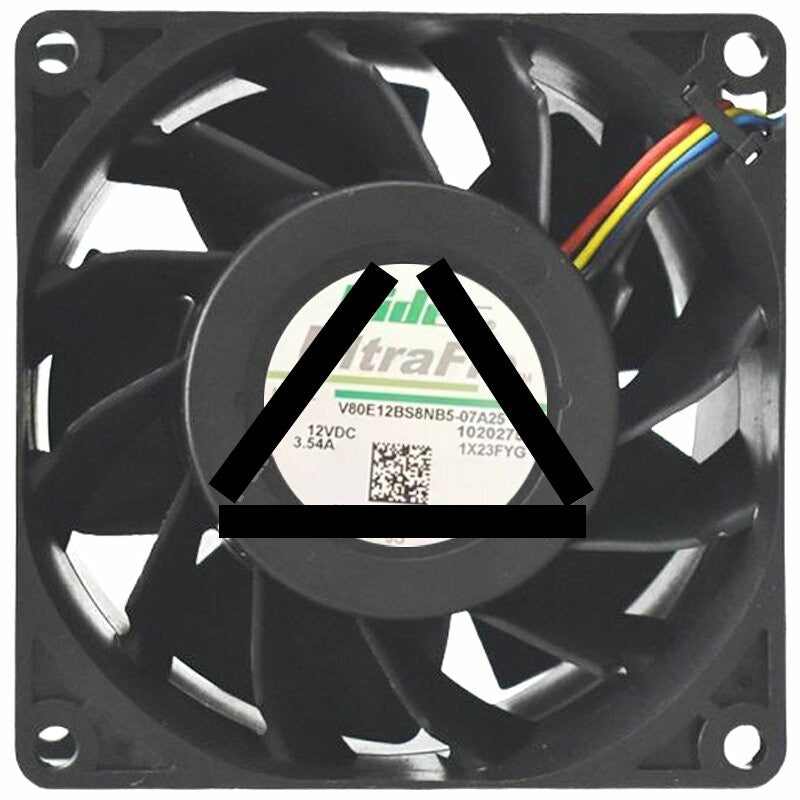 Nidec V80E12BS8NB5-07A25 12V 3.54A 2 / 4 Wires Cooling Fan