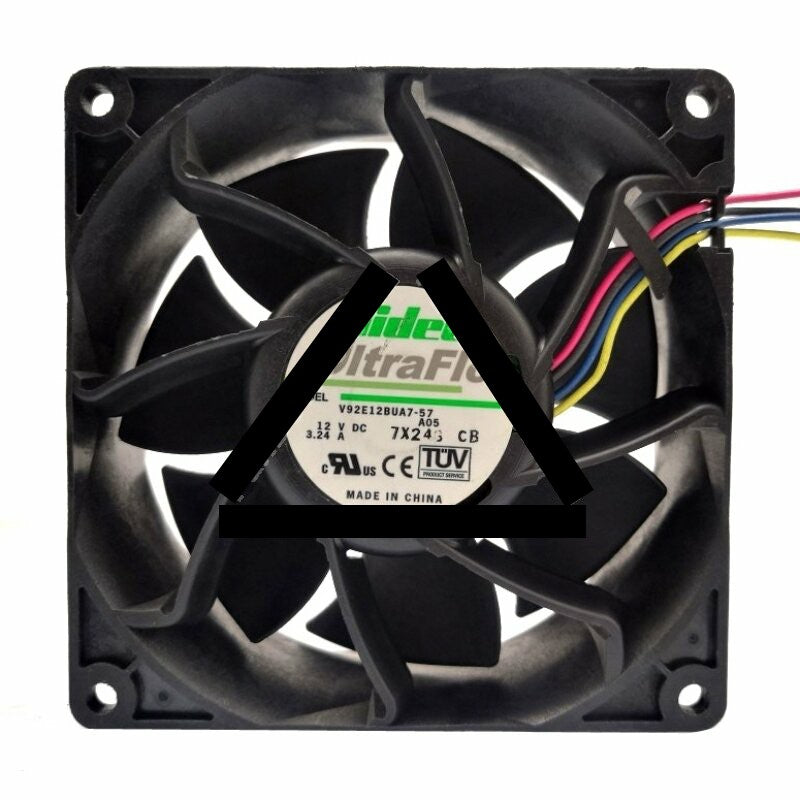 Nidec V92E12BUA7-57 DC 12V 3.24A 2 Wires / 3 Wires / 4 Wires Axial Cooling Fan