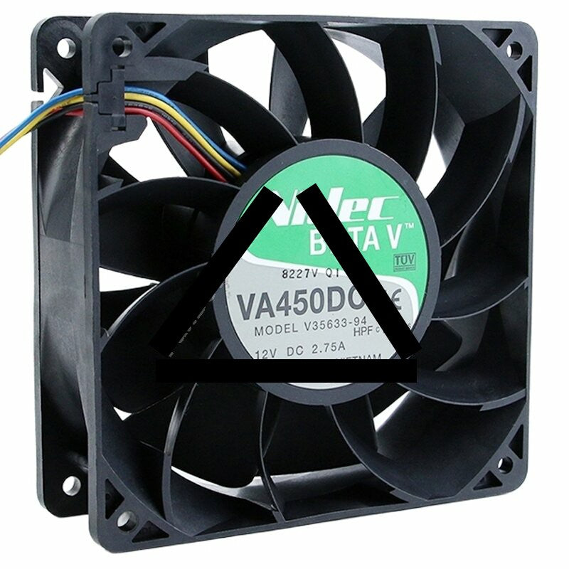 Nidec VA450DC V35633-94 DC 12V 2.75A 12038 Axial Cooling Fan