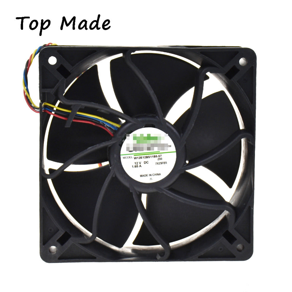 مروحة تبريد NIDEC W12E12BS11B5-57 12VDC 1.65A 4pin PWM