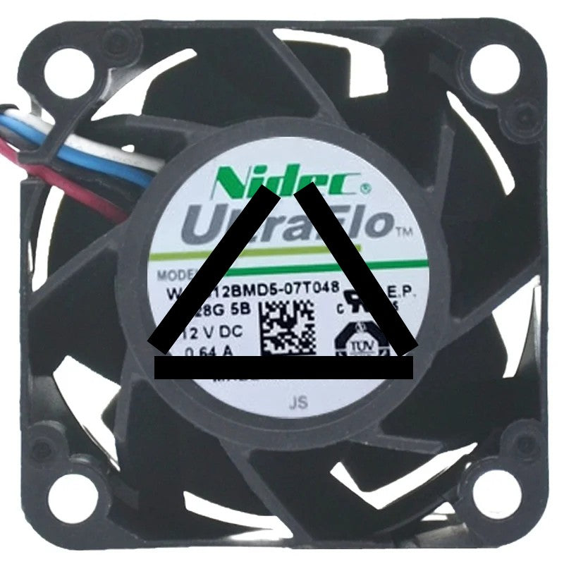 Nidec W40S12BMD5-07T048 DC 12V 0.64A 4 Wires PWM Axial Cooling Fan