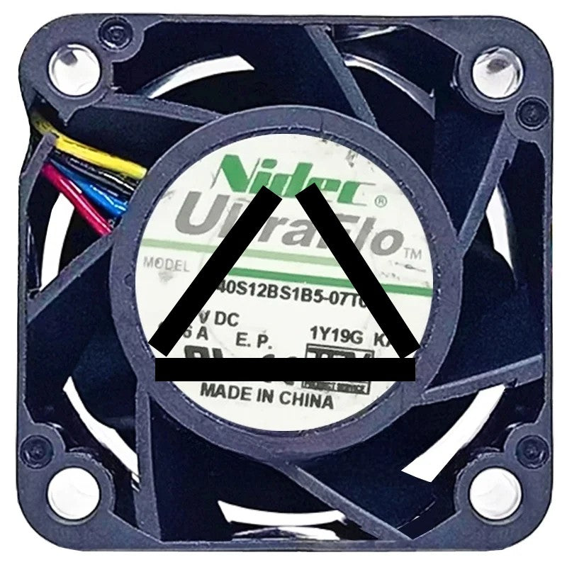 Nidec W40S12BS1B5-07T023 12V 0.66A Axial Fan