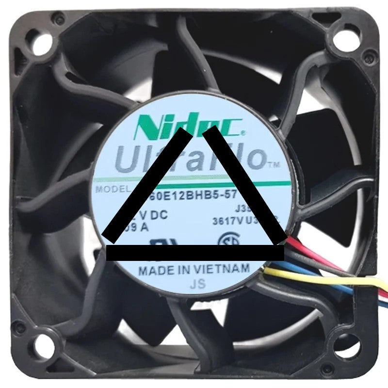 Nidec W60E12BHB5-57 12V 1.09A 4 Wires Axial Cooling Fan