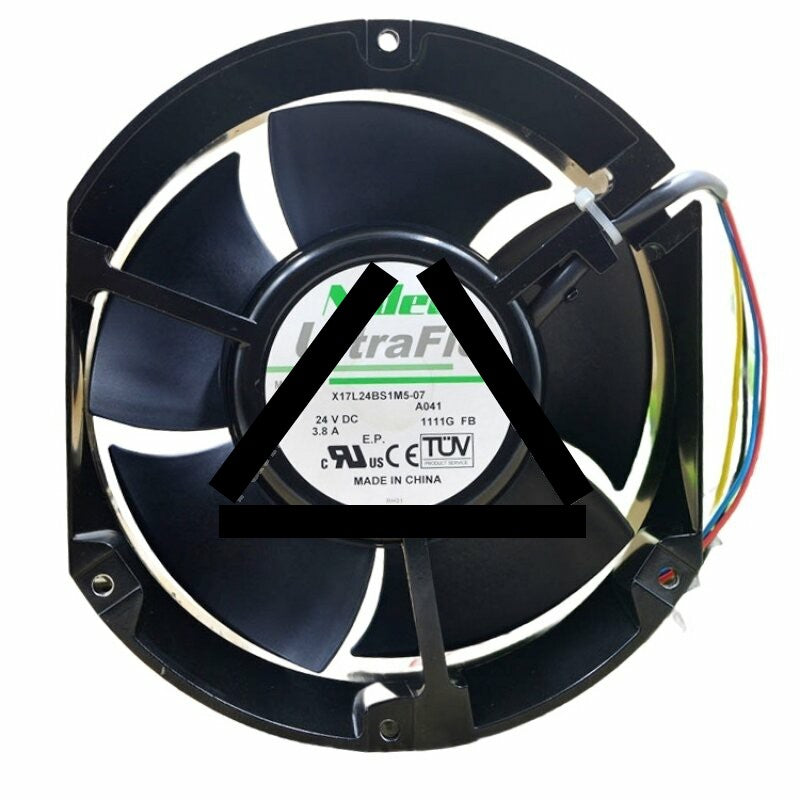 Nidec X17L24BS1M5-07A041 DC 24V 3.8A Axial Cooling Fan