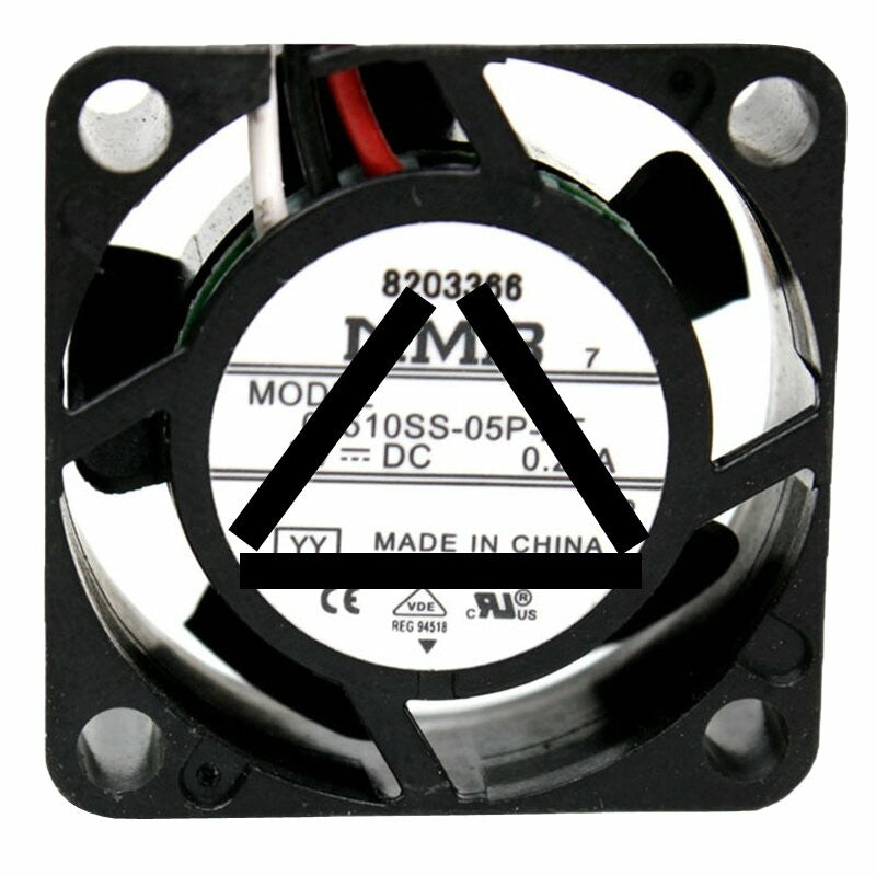 NMB 02510SS-05P-AT DC 5V 0.24A 2510 Axial Cooling Fan