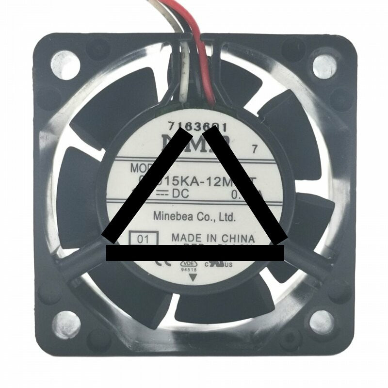 NMB 04015KA-12M-AT DC 12V 0.10A 4015 Axial Cooling Fan