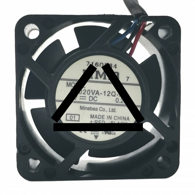 NMB 04020VA-12Q-AB DC 12V 0.26A 4020 Axial Cooling Fan