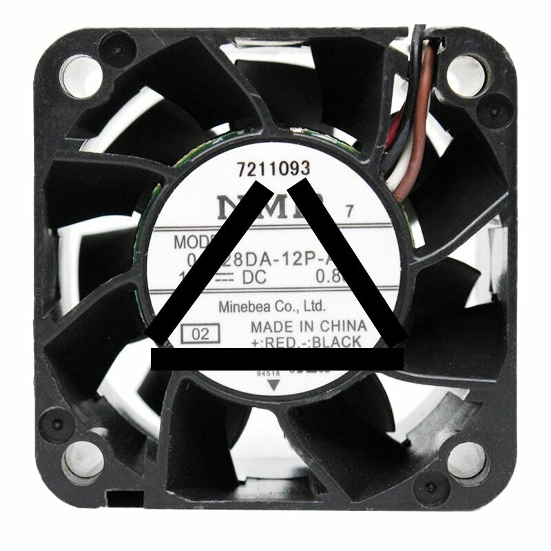 NMB 04028DA-12P-AU DC 12V 0.88A 4028 Axial Cooling Fan