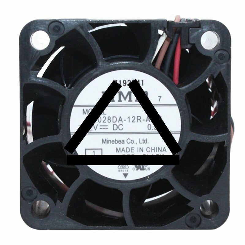 NMB 04028DA-12R-AUE DC 12V 0.55A 4028 Axial Cooling Fan