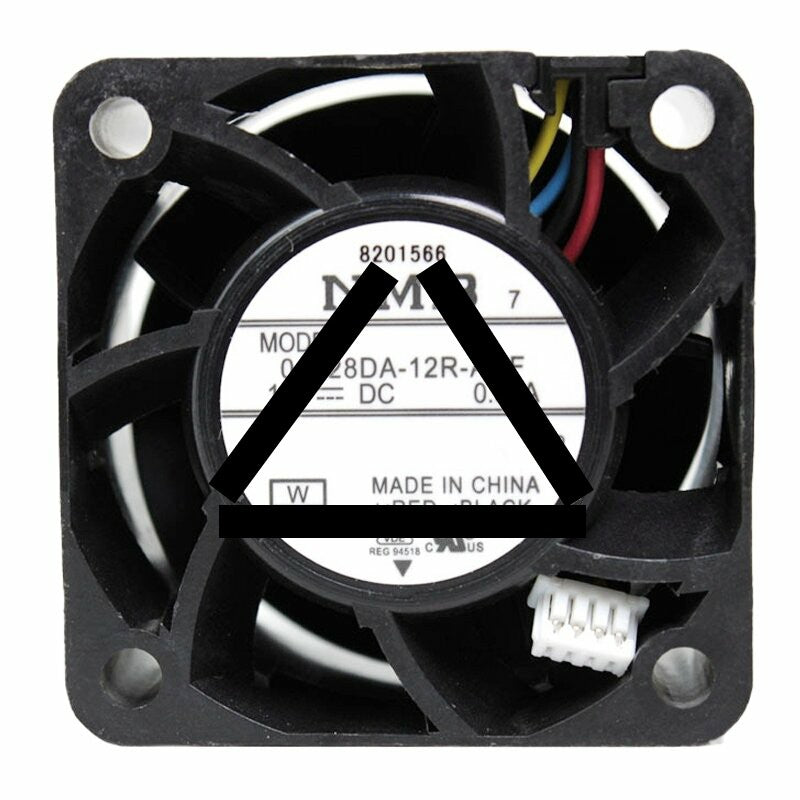 NMB 04028DA-12R-AUF DC 12V 0.52A 4028 Axial Cooling Fan