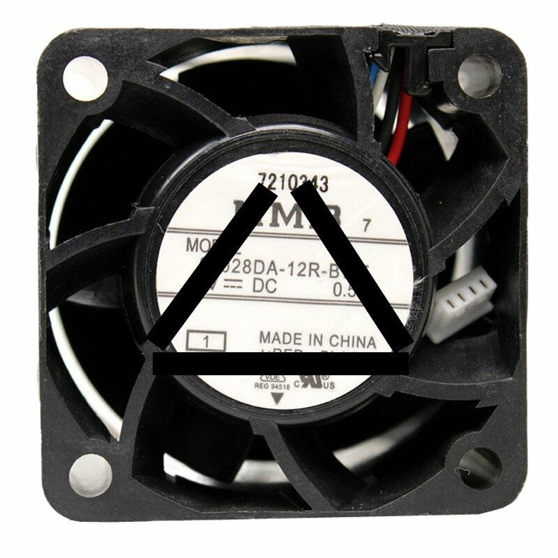 NMB 04028DA-12R-BWF DC 12V 0.52A 4028 Axial Cooling Fan