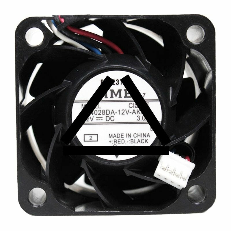 NMB 04028DA-12V-AKK DC 12V 3.0A 4028 Axial Cooling Fan