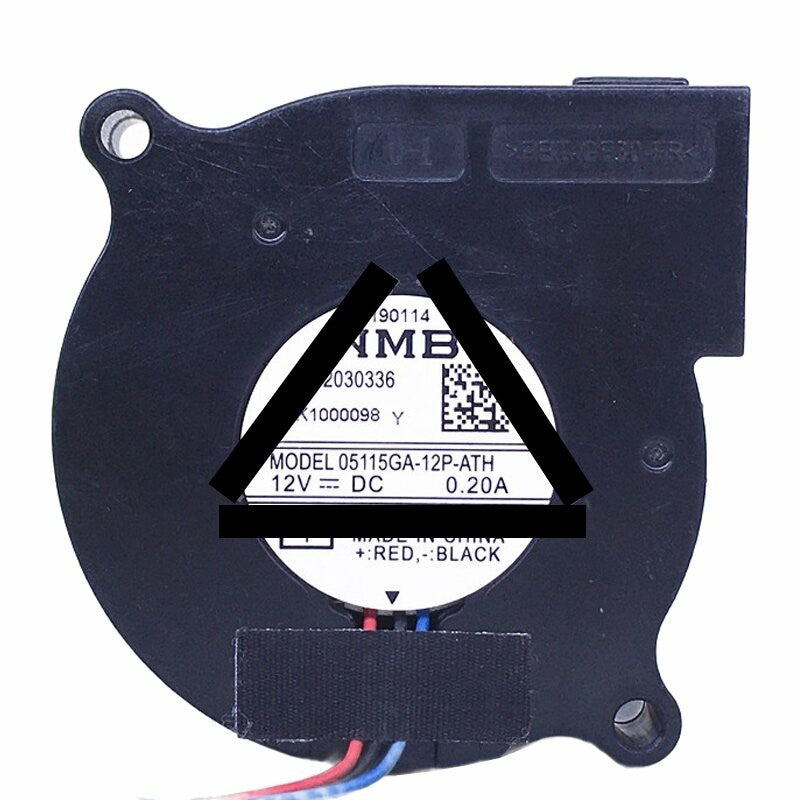 NMB 05115GA-12P-ATH DC 12V 0.20A 5015 Blower Cooling Fan