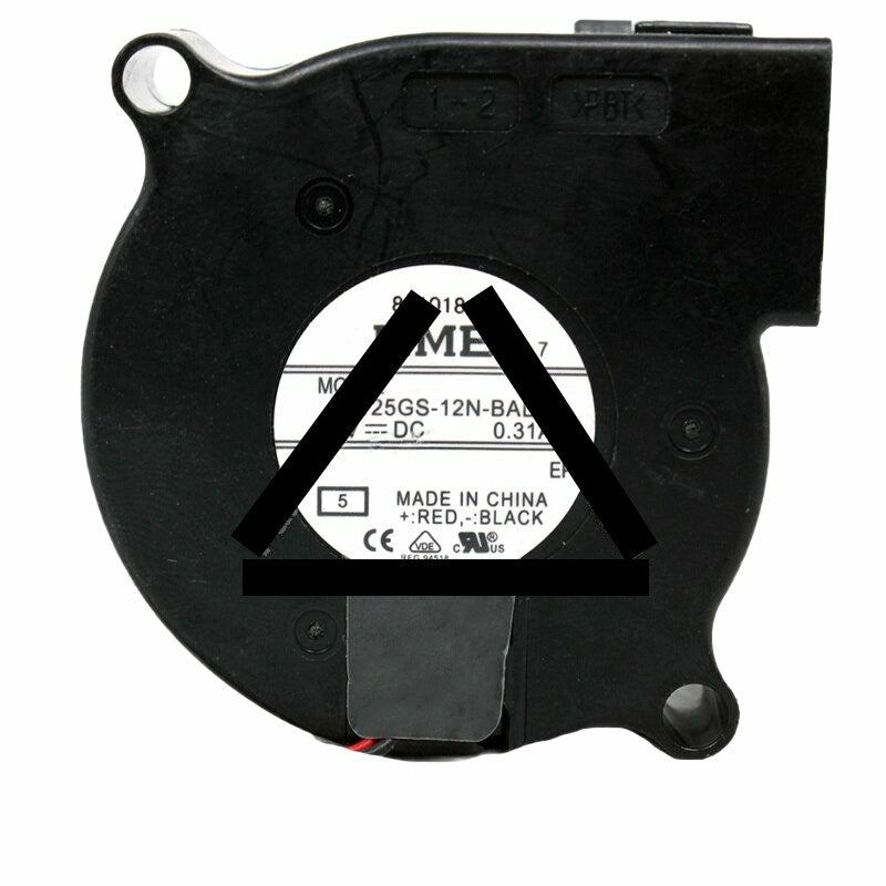 NMB 05125GS-12N-BAD DC 12V 0.31A 5025 Blower Cooling Fan