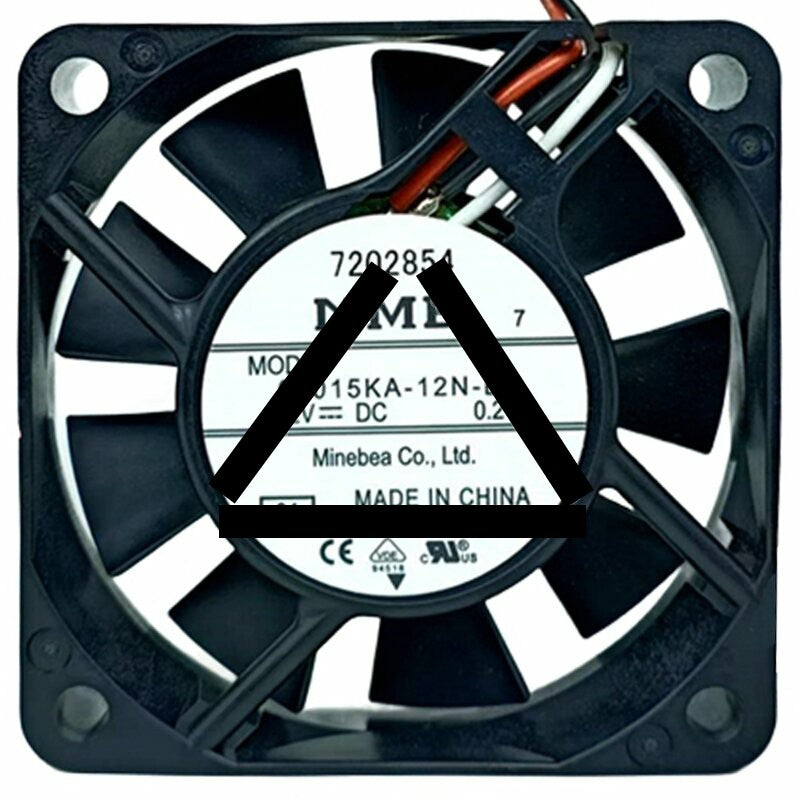 NMB 06015KA-12N-BT DC 12V 0.21A 3 Wires Axial Cooling Fan