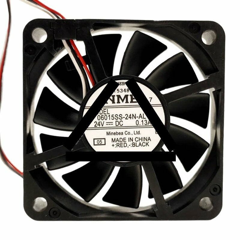 NMB 06015SS-24N-AL DC 24V 0.13A 6015 Axial Cooling Fan