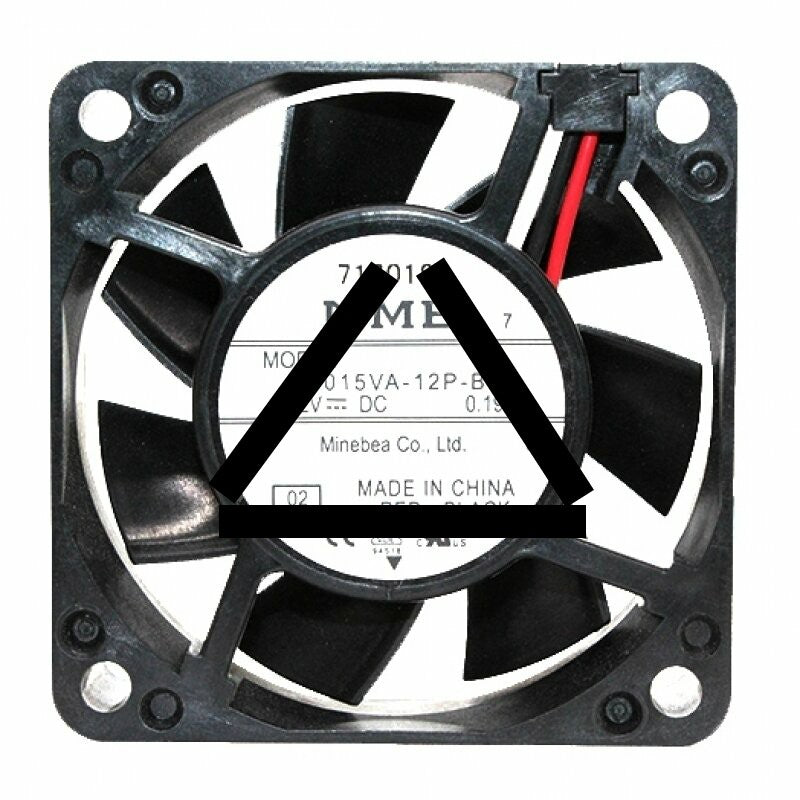 NMB 06015VA-12P-BT DC 12V 0.19A 3 Wires Axial Cooling Fan