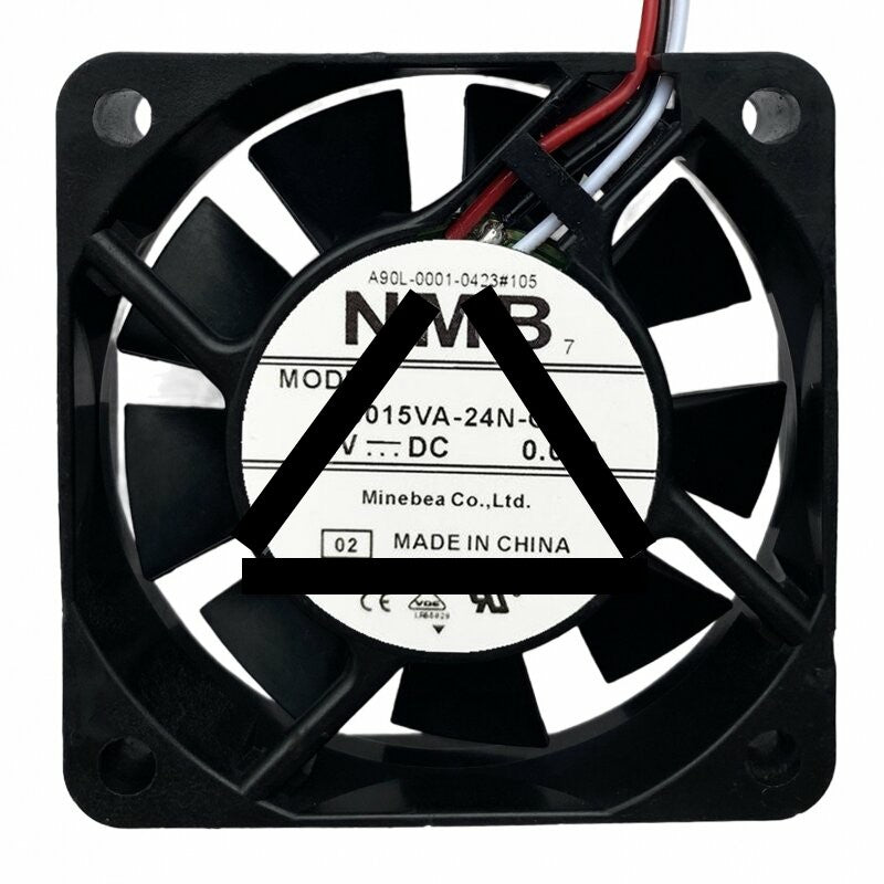 NMB 06015VA-24N-CL DC 24V 0.09A 6015 Axial Cooling Fan