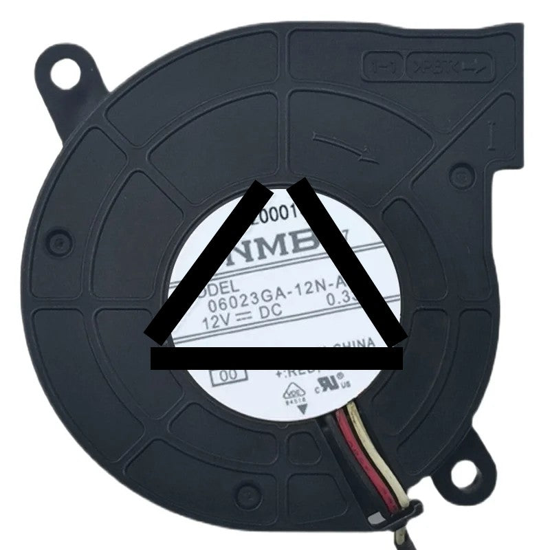 NMB 06023GA-12N-AT DC 12V 0.33A 3 Wires Blower Cooling Fan