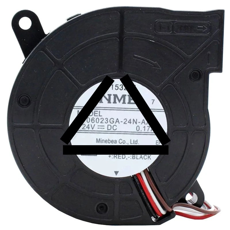 NMB 06023GA-24N-AA DC 24V 0.17A 4 Wires Blower Cooling Fan