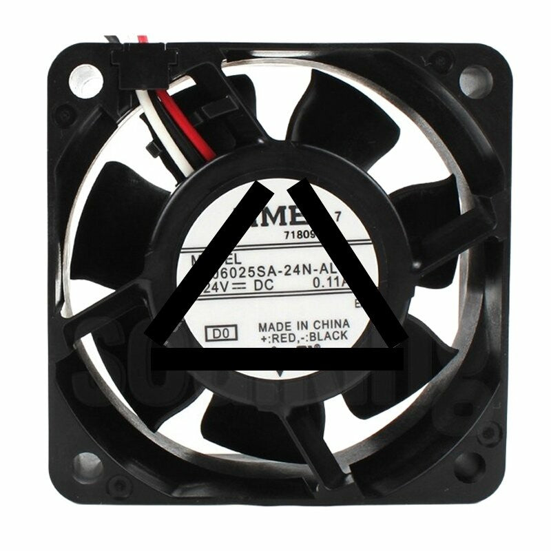 NMB 06025SA-24N-AL DC 24V 0.11A 6025 Axial Cooling Fan