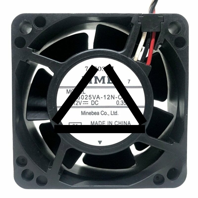 NMB 06025VA-12N-CL DC 12V 0.35A 2 Wires / 3 Wires Axial Cooling Fan