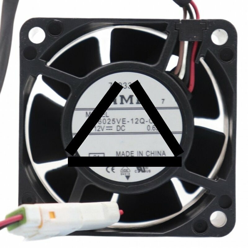 NMB 06025VE-12Q-CU DC 12V 0.65A 4 Wires PWM Axial Cooling Fan