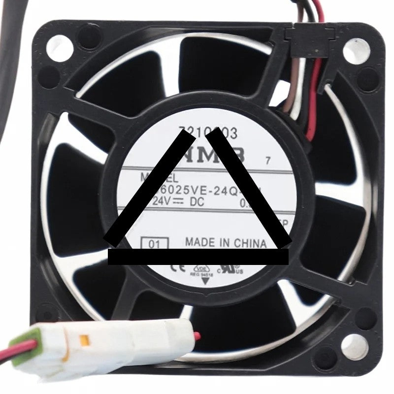 NMB 06025VE-24Q-BU DC 24V 0.35A 4 Wires Axial Cooling Fan