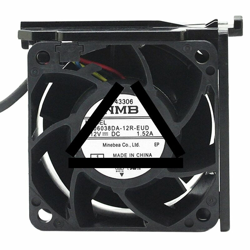 NMB 06038DA-12R-EUD DC 12V 1.52A 6038 Axial Cooling Fan