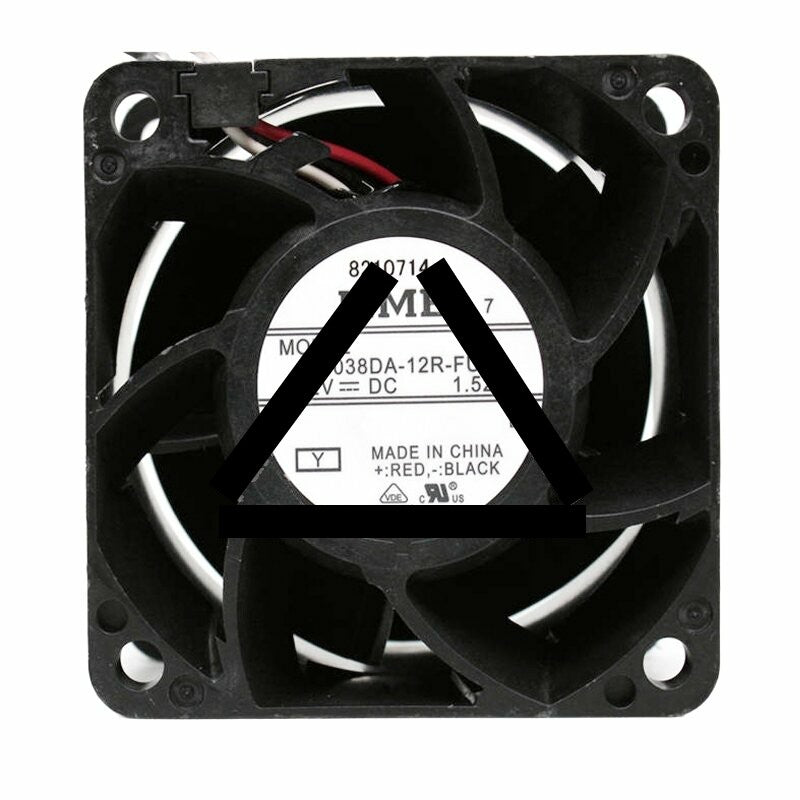 NMB 06038DA-12R-FUD DC 12V 1.52A 6038 Axial Cooling Fan