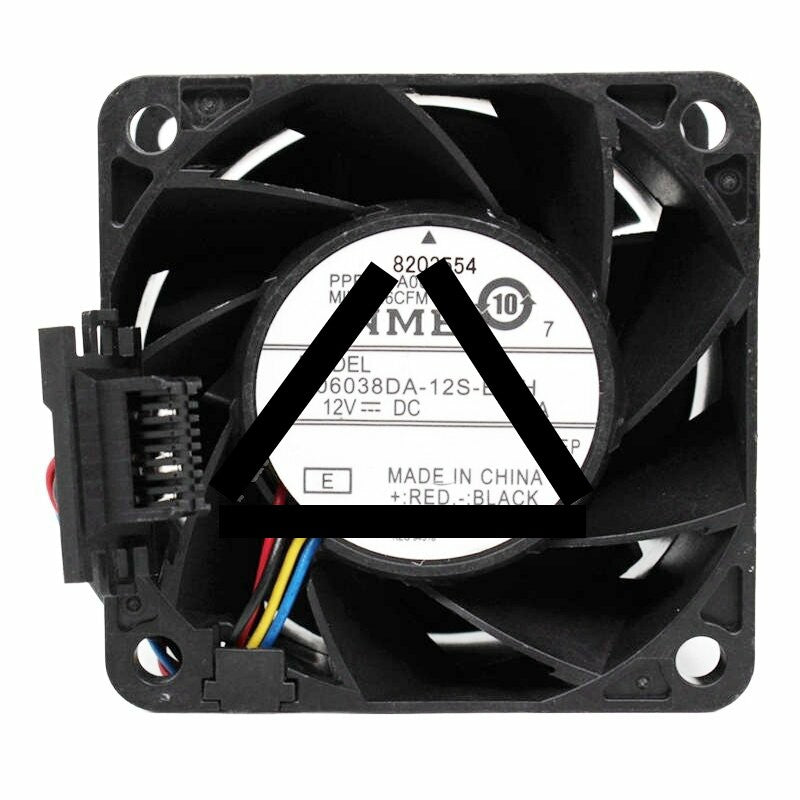 NMB 06038DA-12S-EWH DC 12V 1.8A 6038 Axial Cooling Fan