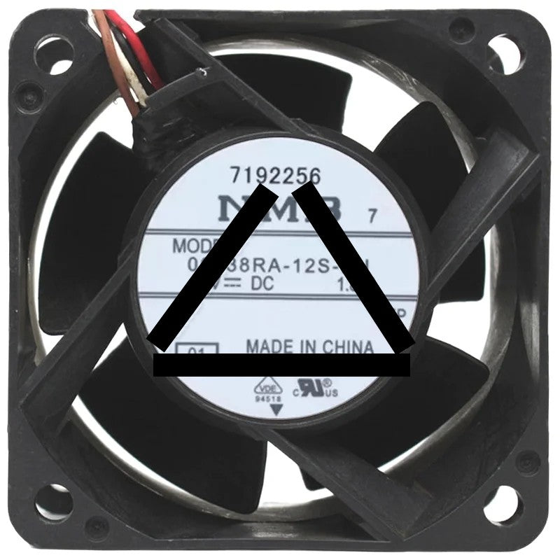 NMB 06038RA-12S-EU DC 12V 1.80A 4 Wires Axial Cooling Fan